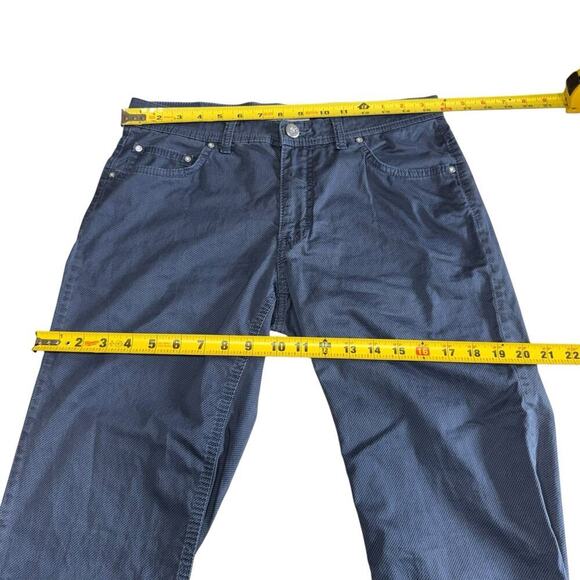 Brax Pants Men's Ultralight Cooper Blue 32/30 Stretch Career Preppy Prep Casual - Picture 9 of 11